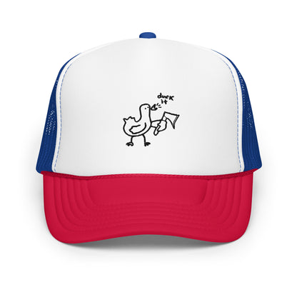 Duck It Trucker Hat