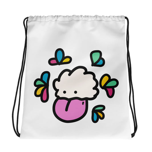 Cloudy Drawstring Bag