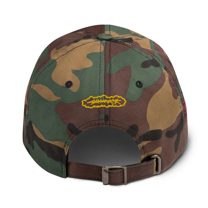 DE<3 Dad Hat (Camo)