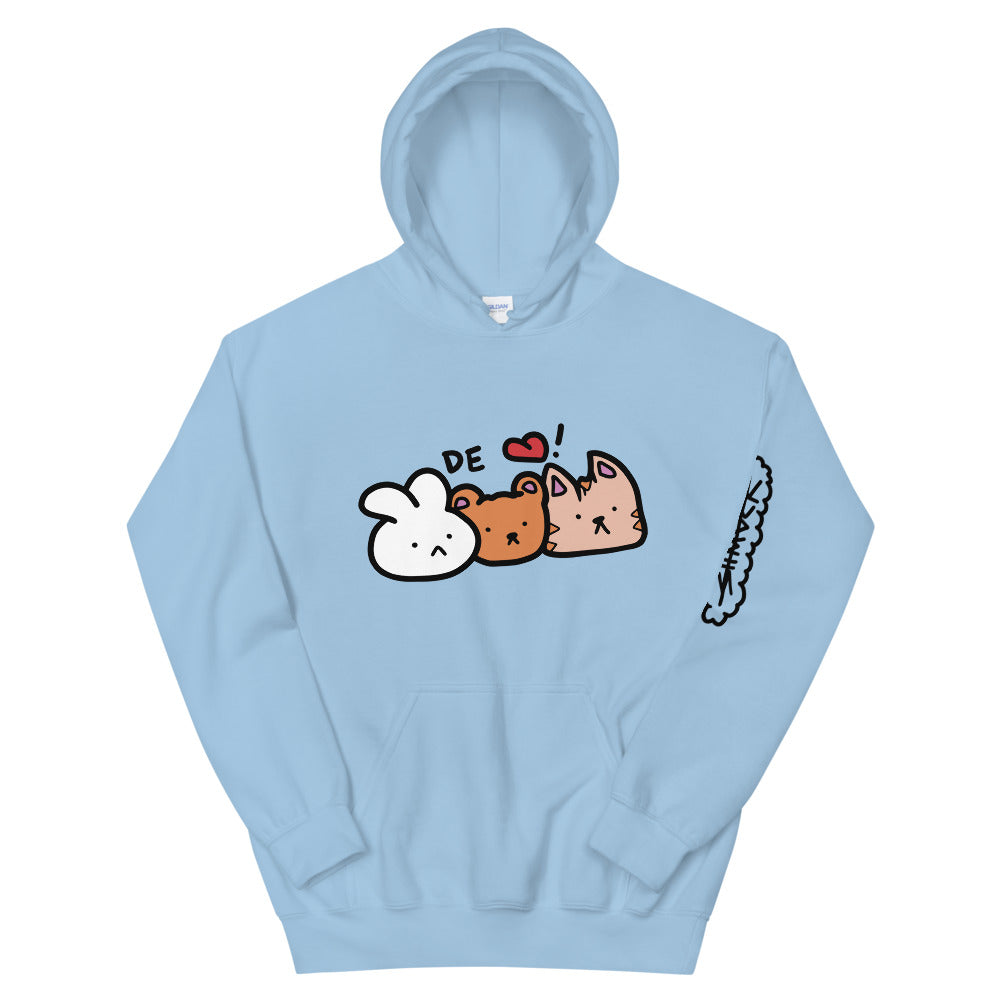 DE<3 Animal Pals Hoodie