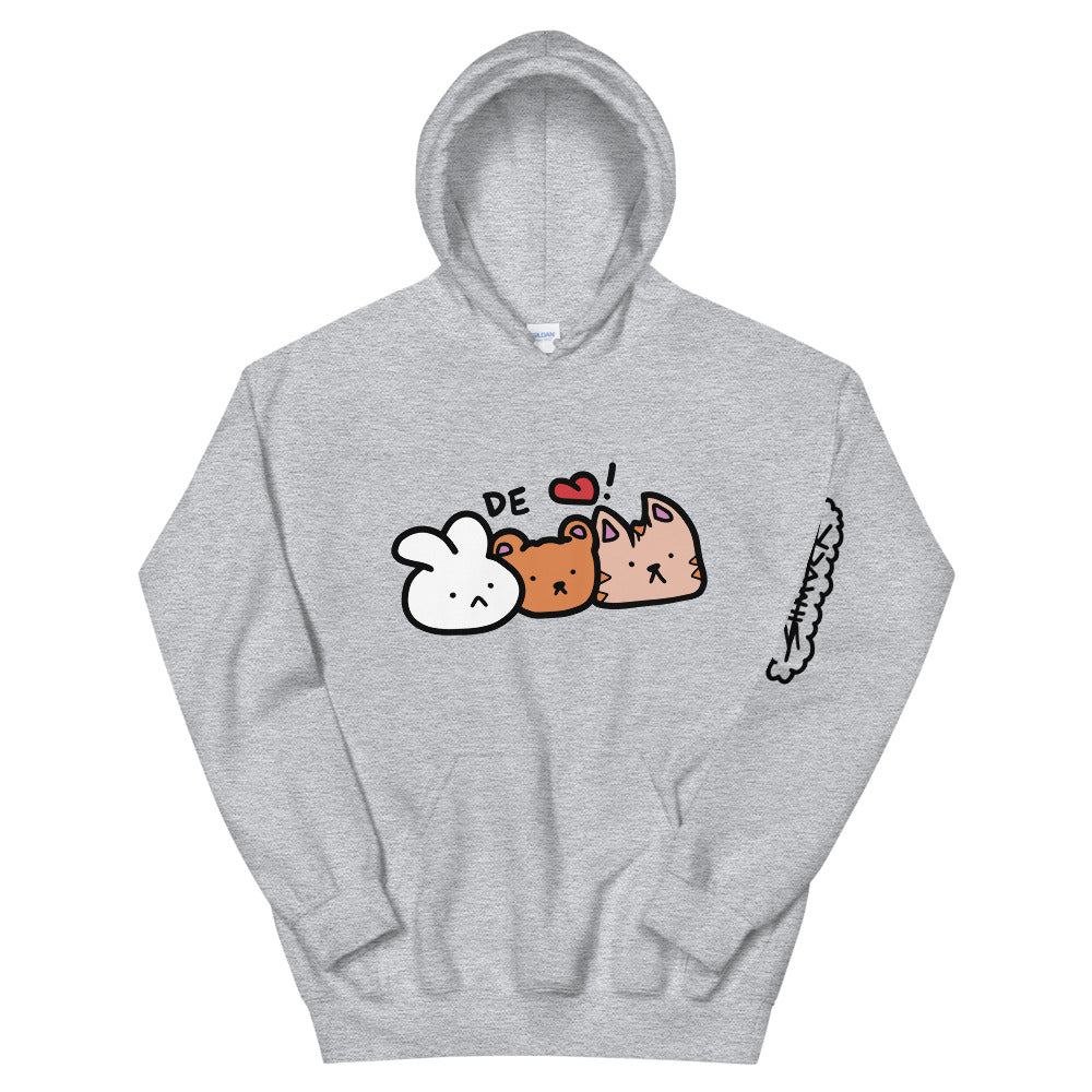 DE<3 Animal Pals Hoodie