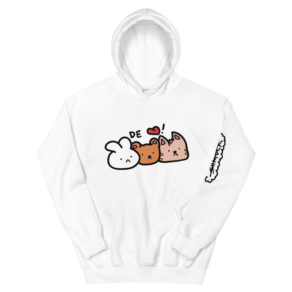 DE<3 Animal Pals Hoodie